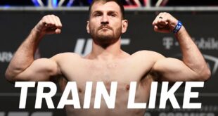 UFC Heavyweight Champ Stipe Miocic's Explosive Leg Workout | Train Like a Celebrity | Men's Health