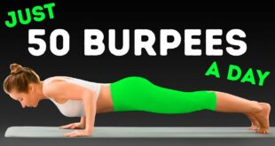 I Did Just 50 Burpees a Day, Here's What Happened in a Month