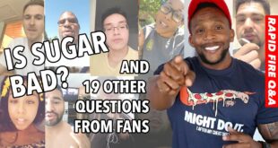 Rapid Q&A: "Is sugar THAT bad?" & 19 Other Fan Questions / Preguntas y Respuestas Rápidas