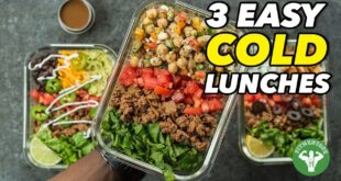3 Easy Cold Lunches to Mix & Match