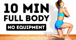 Full Body Workout to Lose Weight and Get Lean Muscles with No Gym