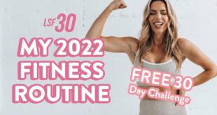 MY 2022 FITNESS ROUTINE | Free 30 Day Challenge!